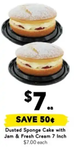 Drakes Dusted Sponge Cake with Jam & Fresh Cream offer
