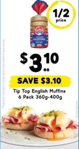 Drakes Tip Top English Muffins offer