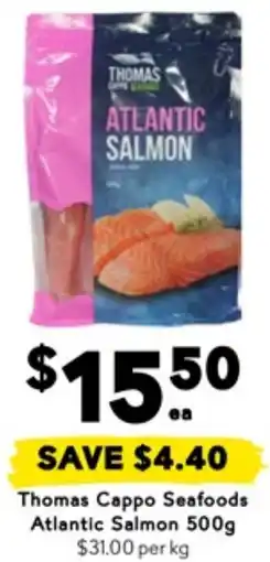 Drakes Thomas Cappo Seafoods Atlantic Salmon offer
