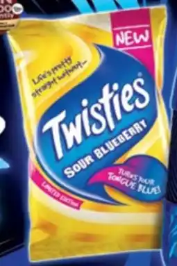 Drakes Twisties, Burger Rings or Cheetos offer