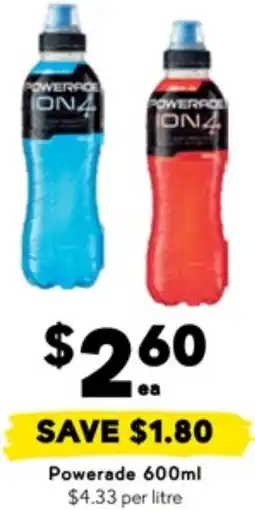 Drakes Powerade offer