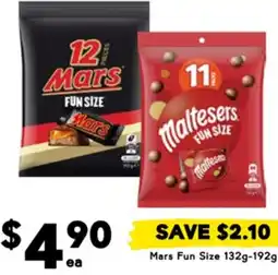 Drakes Mars Fun Size offer