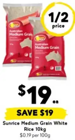 Drakes Sunrice Medium Grain White Rice offer