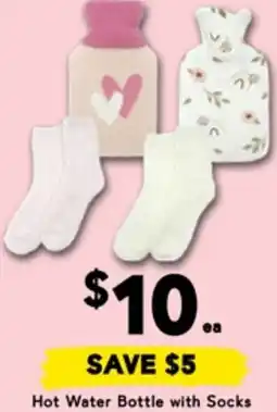 Drakes Hot Water Bottle with Socks offer