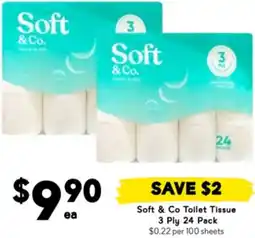 Drakes Soft & Co Toilet Tissue offer