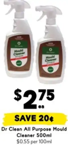 Drakes Dr Clean All Purpose Mould Cleaner offer