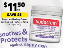 Drakes Sudocrem Healing Cream Soothes and Protects offer