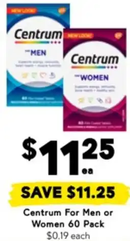 Drakes Centrum For Men or Women offer