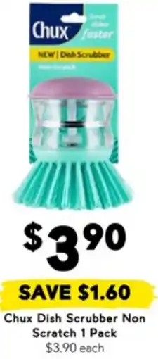 Drakes Chux Dish Scrubber Non Scratch offer