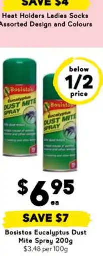 Drakes Bosistos Eucalyptus Dust Mite Spray offer