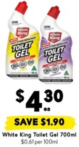 Drakes White King Toilet Gel offer