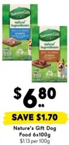 Drakes Nature's Gift Dog Food offer