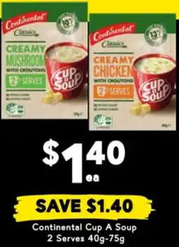 Drakes Continental Cup A Soup offer