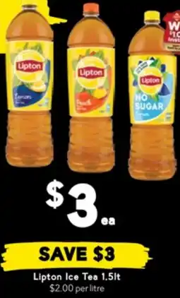 Drakes Lipton Ice Tea offer