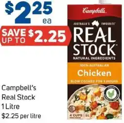 Foodland Campbell's Real Stock offer