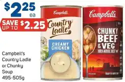 Foodland Campbell's Country Ladle or Chunky Soup offer