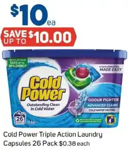 Foodland Cold Power Triple Action Laundry Capsules offer