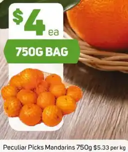Foodland Peculiar Picks Mandarins offer