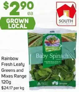 Foodland Rainbow Fresh Leafy Greens and Mixes Range offer