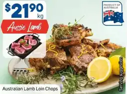 Foodland Australian Lamb Loin Chops offer