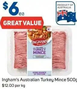 Foodland Ingham's Australian Turkey Mince offer