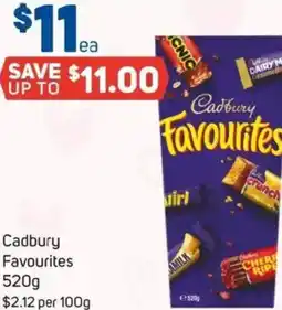 Foodland Cadbury Favourites offer