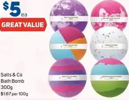 Foodland Salts & Co Bath Bomb offer