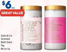 Foodland Salts & Co Scented Bath Salts offer