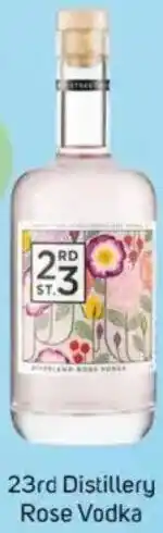 Foodland 23rd Distillery Rose Vodka offer