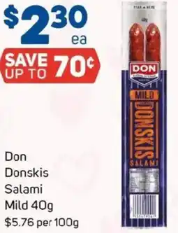 Foodland Don Donskis Salami Mild offer