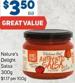 Foodland Nature's Delight Salsa offer