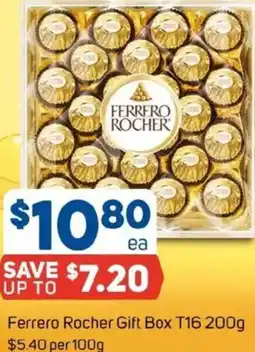 Foodland Ferrero Rocher Gift Box T16 offer