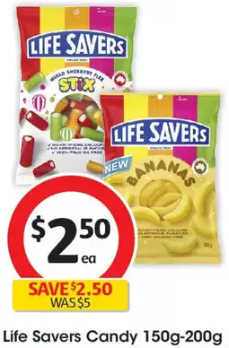 Coles Life Savers Candy offer