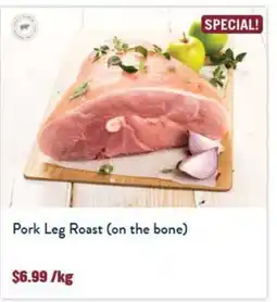 Tasman Butchers Pork Leg Roast offer