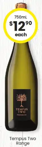 The Bottle O Tempus Two Range offer