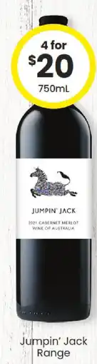 The Bottle O Jumpin' Jack Range offer