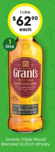 The Bottle O Grant's offer