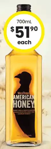 The Bottle O American honey offer