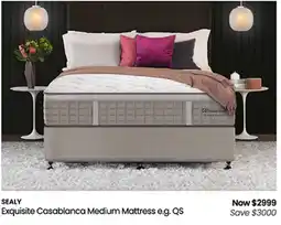 Myer Exquisite Casablanca Medium Mattress offer