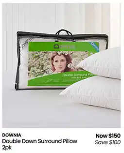Myer Double Down Surround Pillow 2pk offer