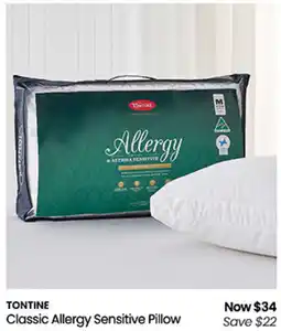 Myer Classic Allergy Sensitive Pillow offer