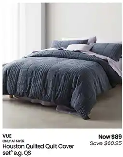 Myer Houston Quilted Quilt Cover sete.g. QS offer