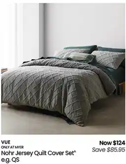 Myer Nohr Jersey Quilt Cover Set offer