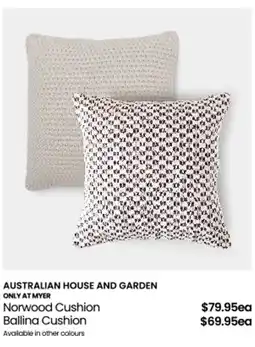 Myer Norwood Cushion offer