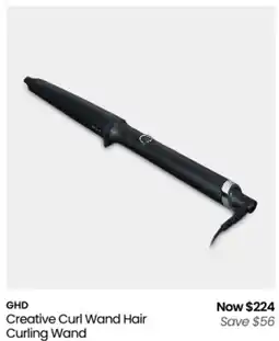 Myer Creative Curl Wand Hair Curling Wand offer