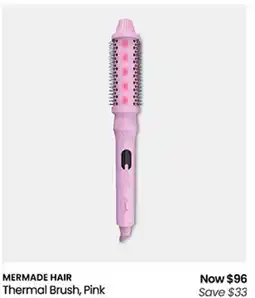Myer Thermal Brush, Pink offer