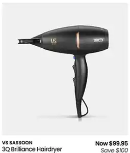Myer 3Q Brilliance Hairdryer offer