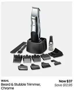 Myer Beard & Stubble Trimmer, Chrome offer