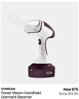 Myer Power Steam Handheld offer