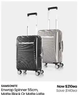 Myer Enwrap Spinner 55cm, Matte Black Or Matte Latte offer